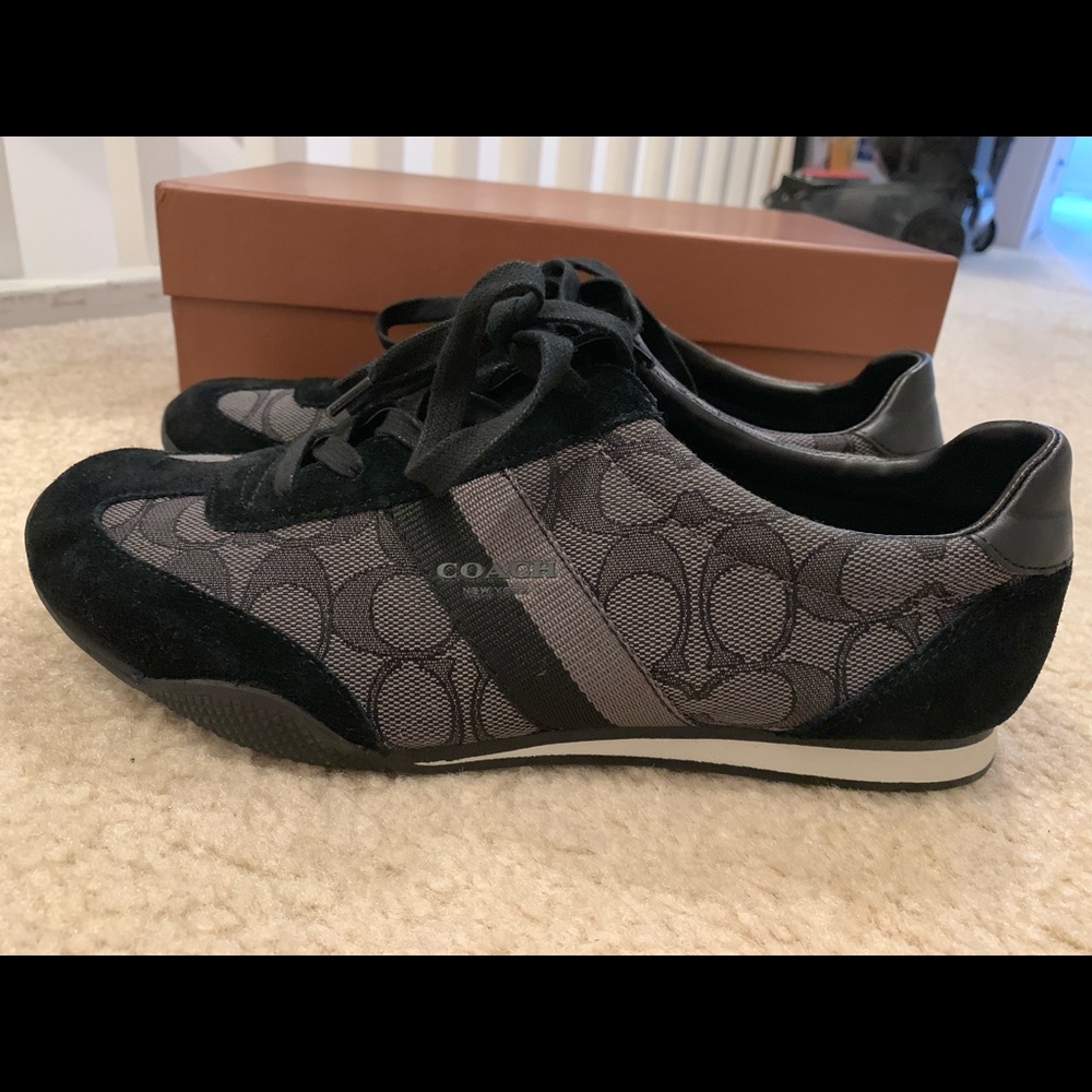 Coach sneakers. 8.5